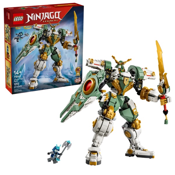Konstruktorius LEGO® Ninjago 15-ųjų metinių Lloyd robotas-titanas 71860, 1293 vnt.