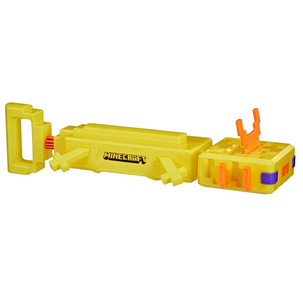 Žaislinis vandens šautuvas Hasbro Nerf Super Soaker Minecraft Aksoltlis F7601 Geltona sp.