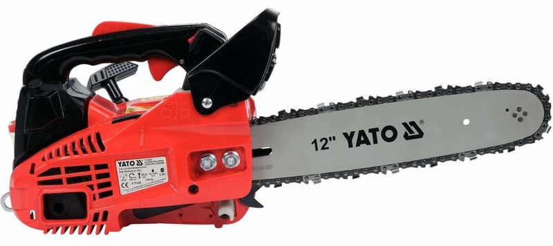 Benzininis grandininis pjūklas Yato YT-84893, 750 W, 30 cm