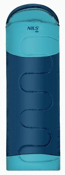 Miegmaišis Nils Camp NC2008 L, mėlyna sp./žydra sp., 185 - 215 cm