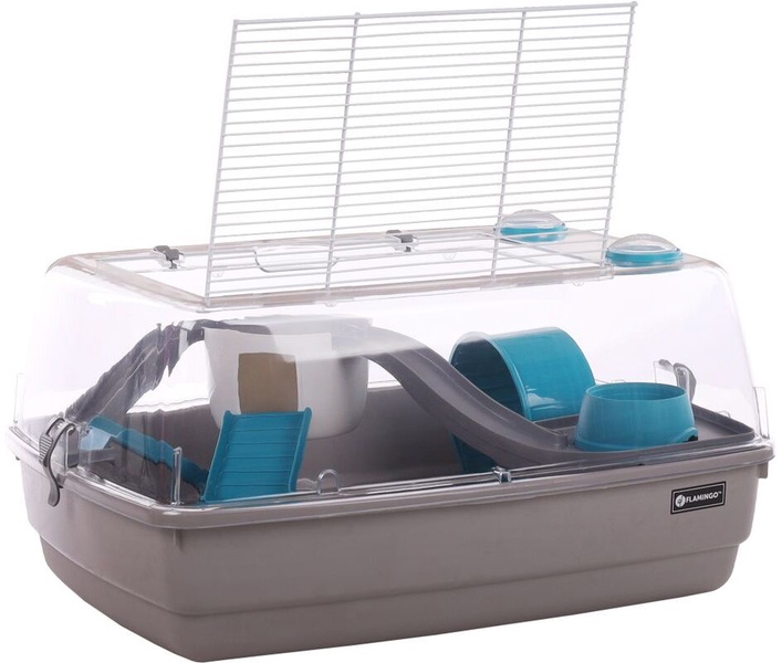 Narvas graužikams Flamingo Serena Serena, 53 cm x 38 cm x 27.5 cm, mėlyna sp./pilka sp.