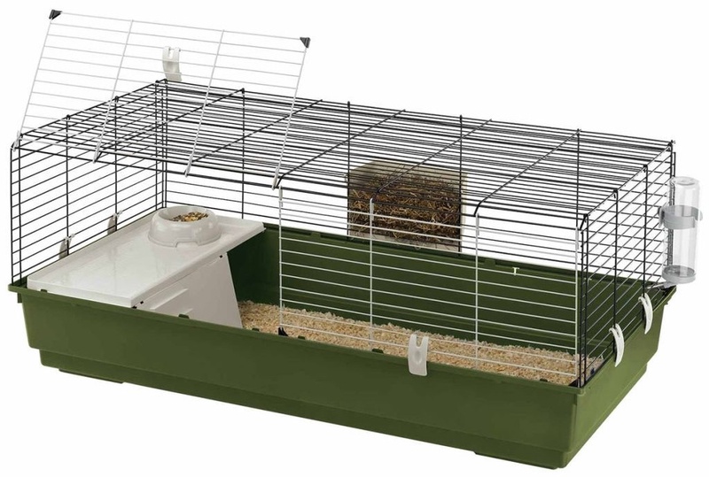 Narvas graužikams Ferplast Rabbit 120, 118 cm x 58.5 cm x 49.5 cm, žalia sp.