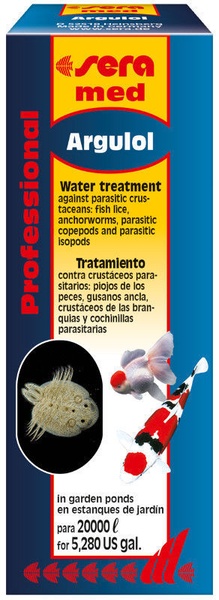Preparatas nuo parazitų Sera Professional Argulol, 0.1 l