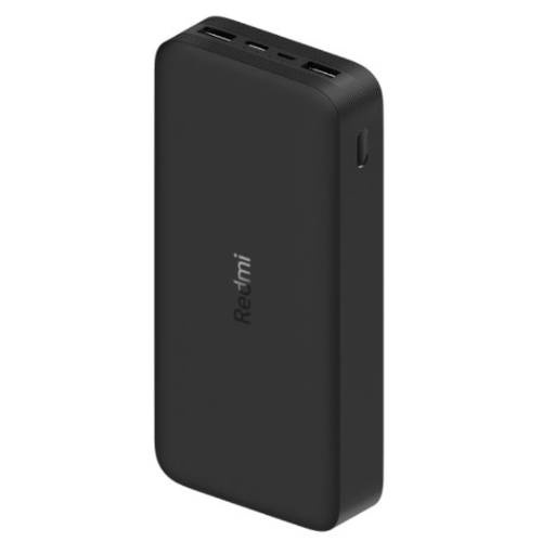 Nešiojamas įkroviklis (Power bank) Xiaomi Redmi, 20000 mAh, juoda sp.