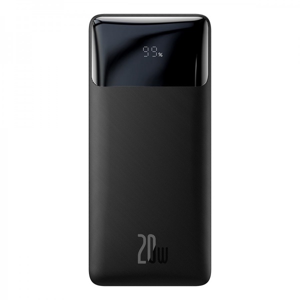 Nešiojamas įkroviklis (Power bank) Baseus, 20000 mAh, 20 W, juoda sp.