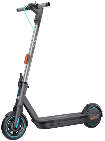Elektrinis paspirtukas Motus Scooty 10 Gen 5, mėlyna sp./pilka sp.