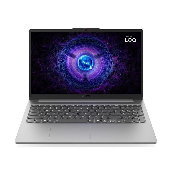 Nešiojamas kompiuteris Lenovo LOQ E 15IAX9E 83LK00CVUS, Intel Core i5-12450HX, 16 GB, 512 GB, 15.6 ", Nvidia GeForce RTX 3050, pilka sp., ANGLŲ (US), Windows 11