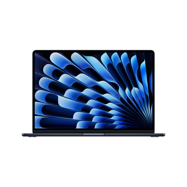 Nešiojamas kompiuteris Apple MacBook Air 15 MW1L3ZE/A, M4, 16 GB, 256 GB, 15.3 ", 10-Core GPU, vidurnakčio sp., ANGLŲ (INT), Mac os