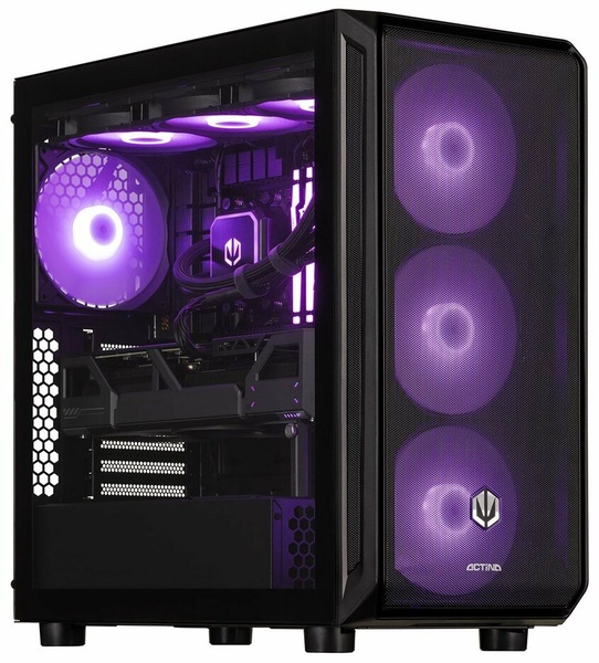 Stacionarus kompiuteris Actina AMD Ryzen™ 7 7800X3D, 2 TB, DDR5-SDRAM 32 GB, SSD 2 TB, AMD Radeon RX 9070 16 GB GDDR6