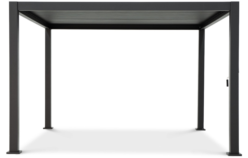 Pavėsinė Pergola Premium, 400 x 250 cm, antracito sp.