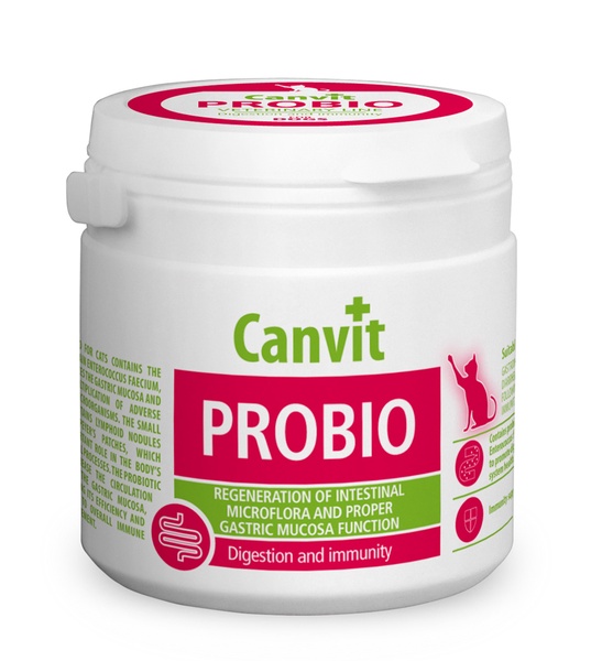 Maisto papildai, vitaminai katėms Canvit, 0.1 kg