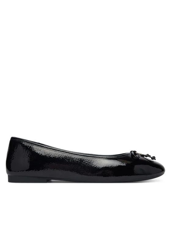Tommy Hilfiger Balerinos Tommy Hilfiger Hilifger Patent Ballet FW0FW09005 Juoda