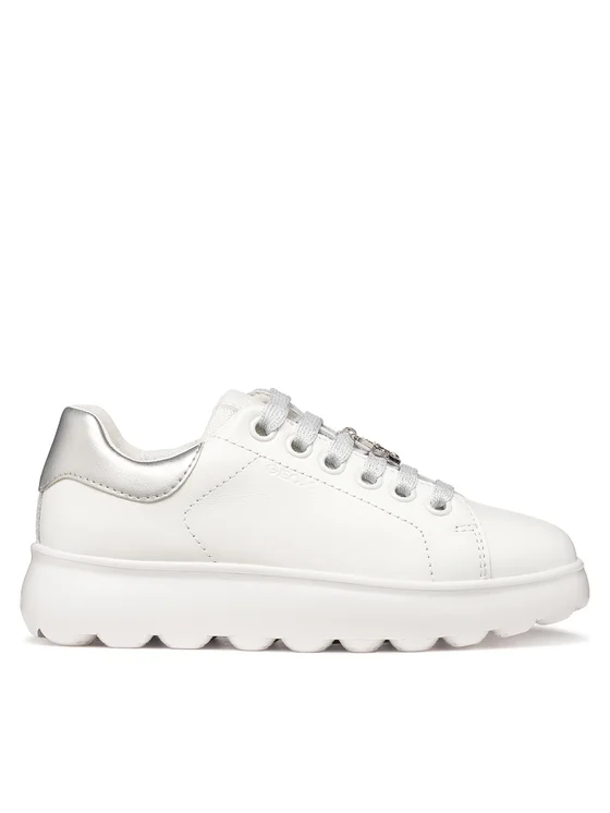 Geox Laisvalaikio batai Geox J Puffypop Girl J65MRA 00085 C0007 D Balta