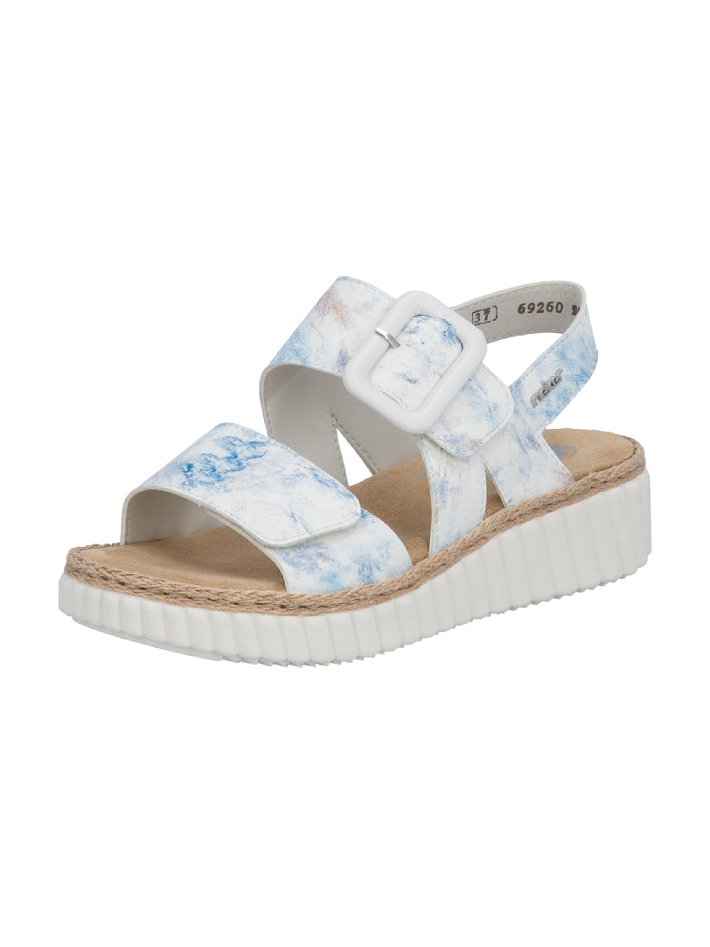 RIEKER Basutės su dirželiais