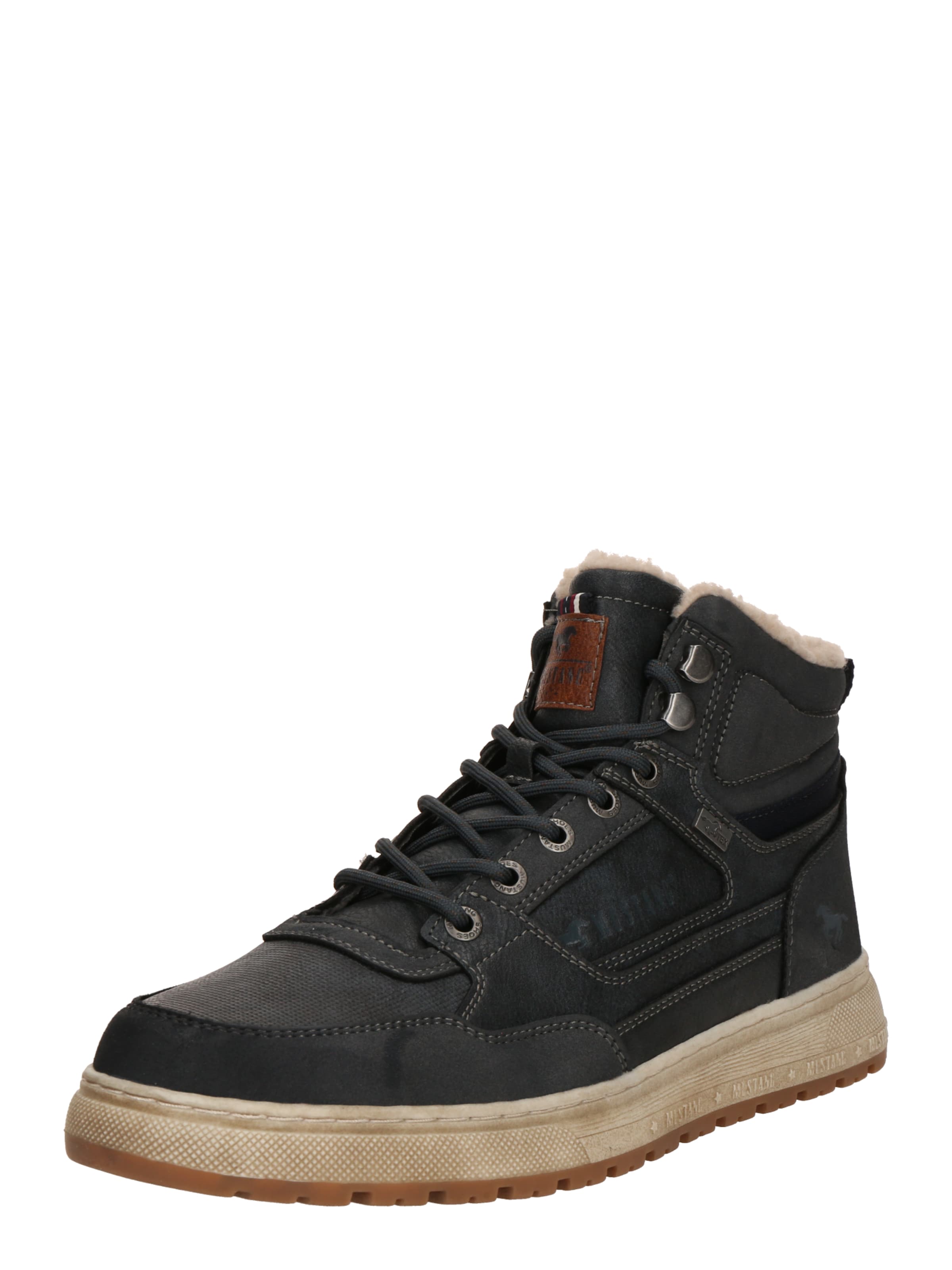 MUSTANG Auliniai batai su raišteliais