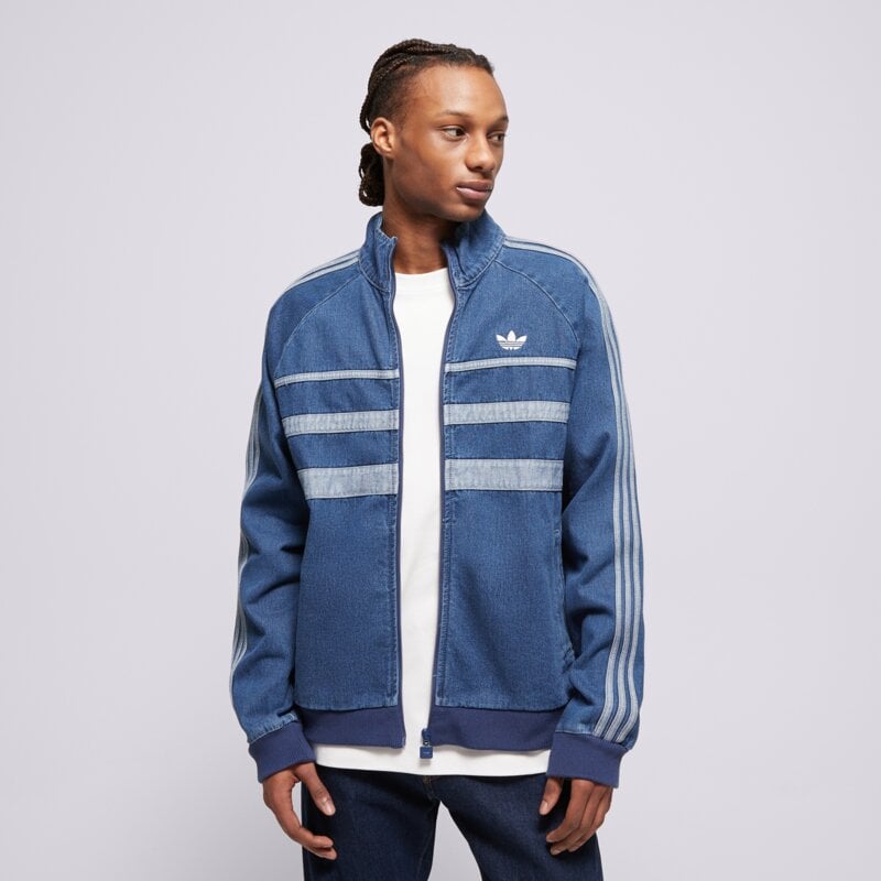 ADIDAS DŽEMPERIS UŽSEGAMAS FIRST TT DENIM