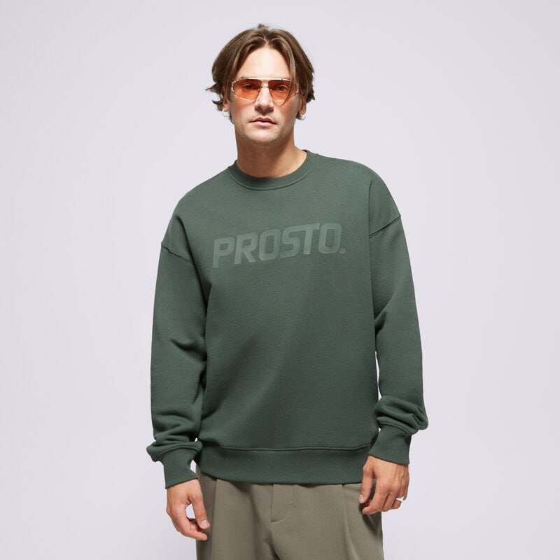 PROSTO DŽEMPERIS CREWNECK ZEDS DARK GREEN
