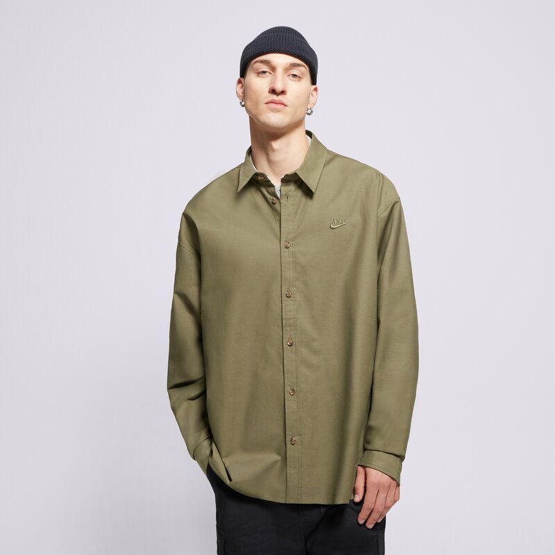 NIKE MARŠKINIAI M NK CLUB LS OXFORD OS