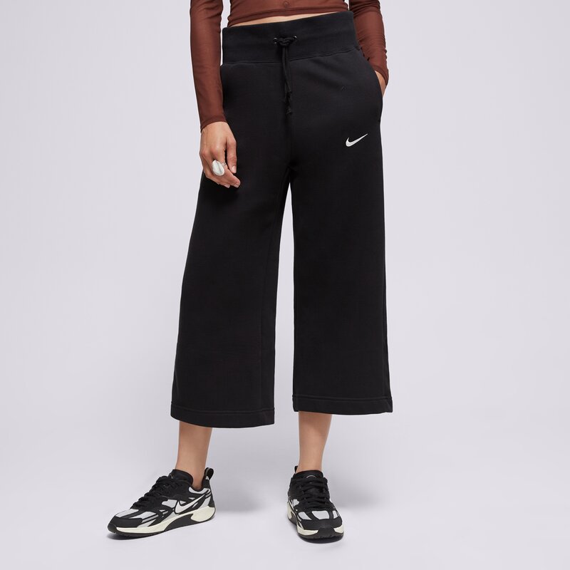 NIKE KELNĖS W NSW PHNX FLC HR CROP SWTP