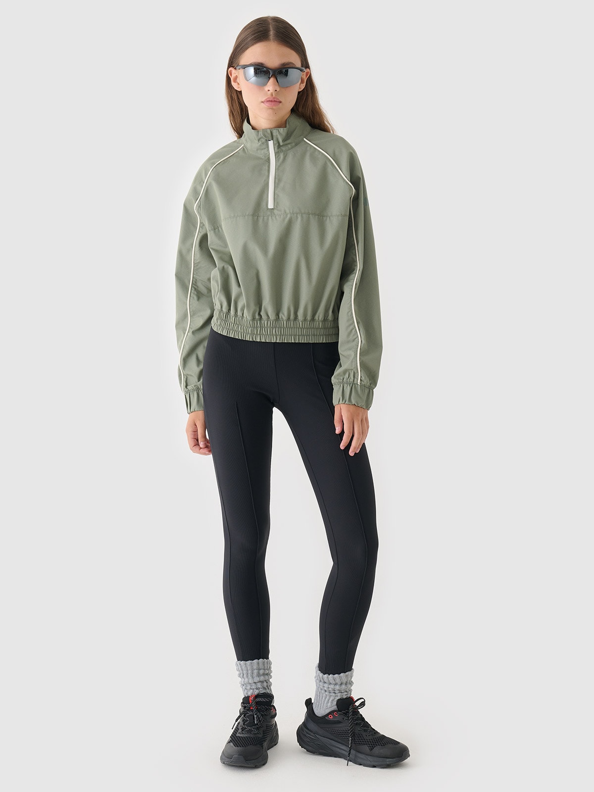 Moteriškos trikotažinės tamprės - juodos