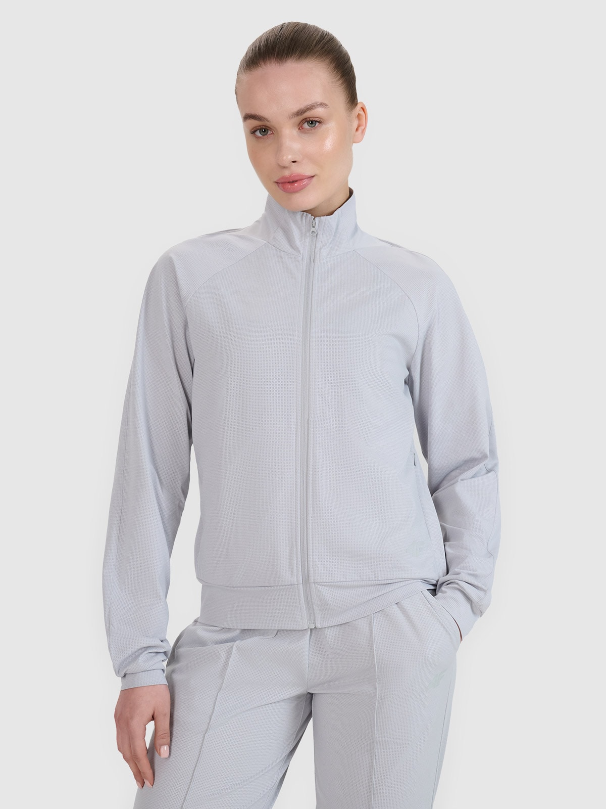 Moteriški regular greitai džiūstantys treniruočių marškinėliai - pilki