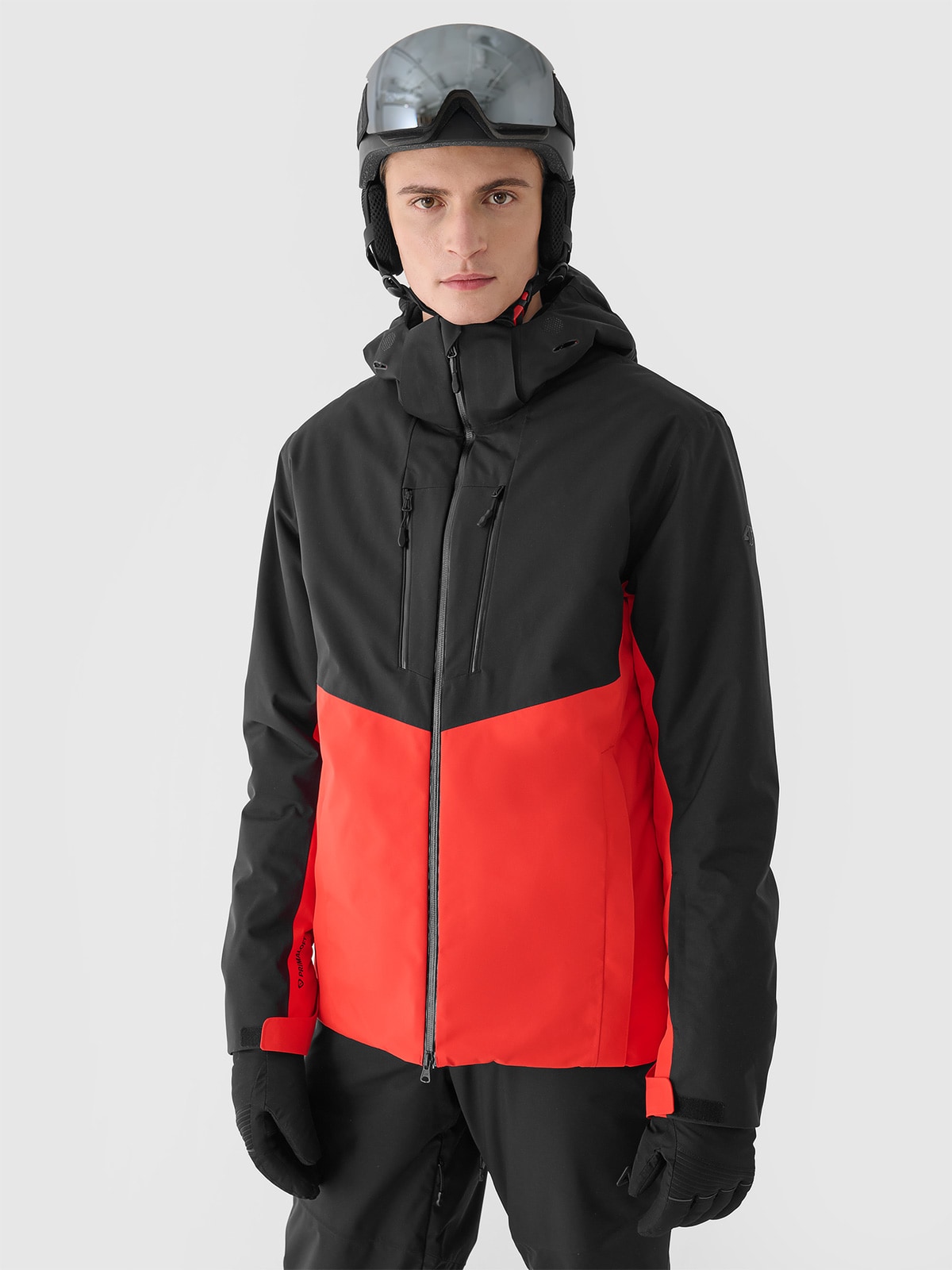 Vyriška slidinėjimo striukė Dermizax 20000  membrana - raudona