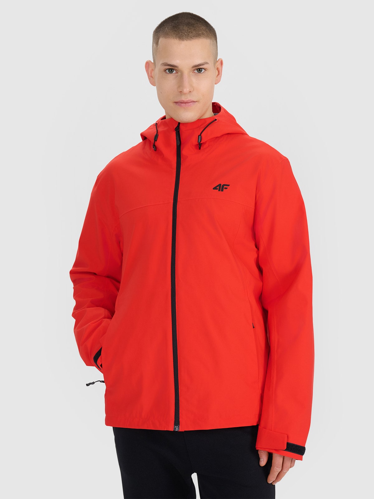 Vyriška pereinamojo laikotarpio striukė 5000 membrana - raudona