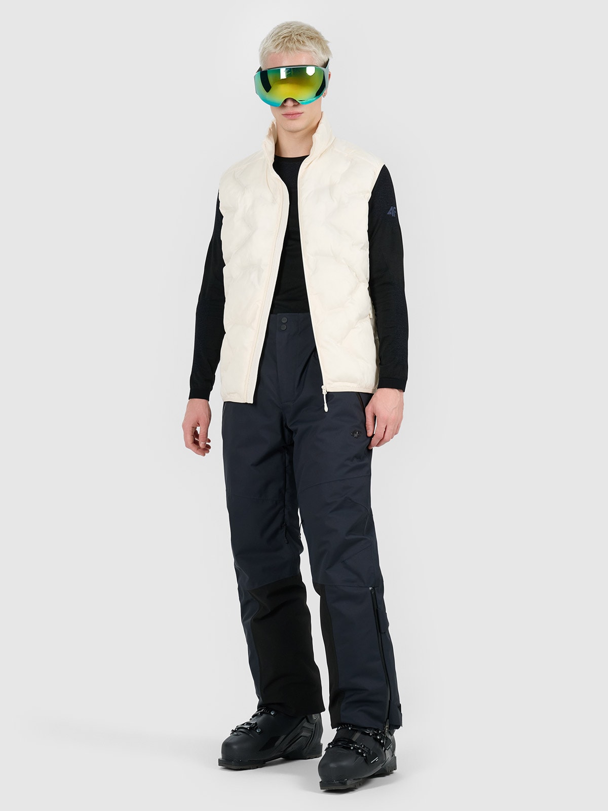 Vyriška berankovė striukė su Primaloft Thermoplume kamšalu - balta