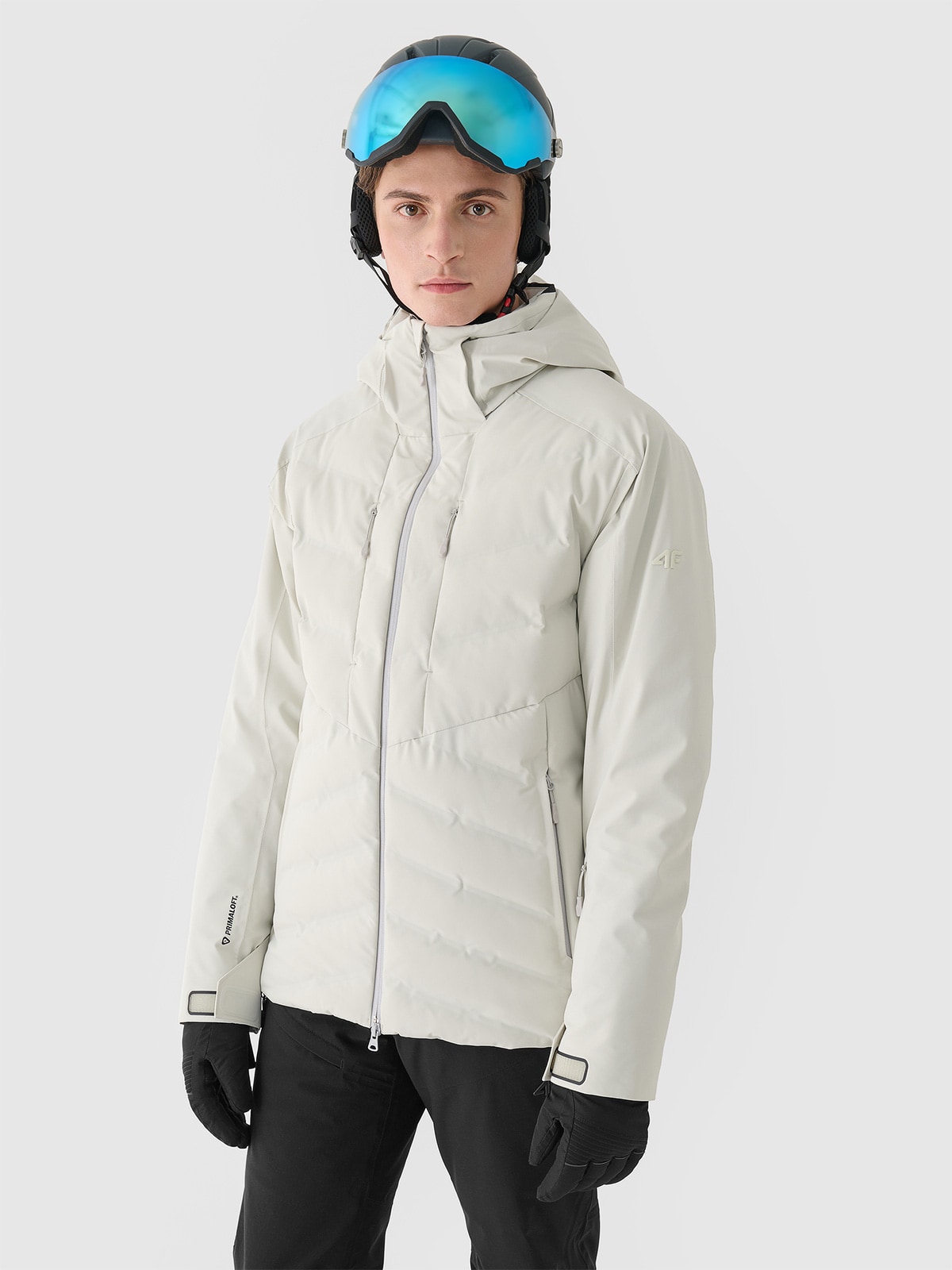 Vyriška slidinėjimo striukė Dermizax 20000  membrana - pilka