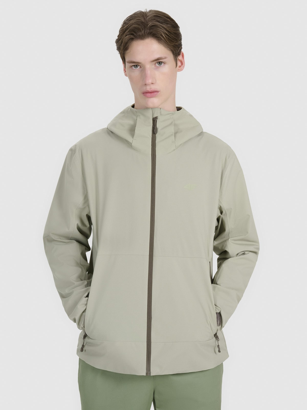 Vyriška pereinamojo laikotarpio striukė 5000 membrana - alyvuogių/khaki spalvos