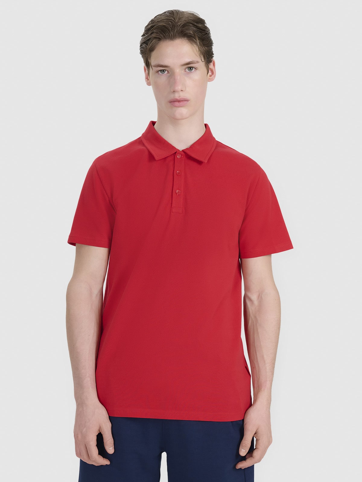Vyriški polo marškinėliai - raudoni