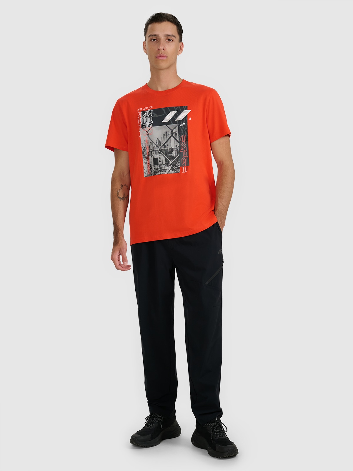 Vyriškos casual kelnės - juodos