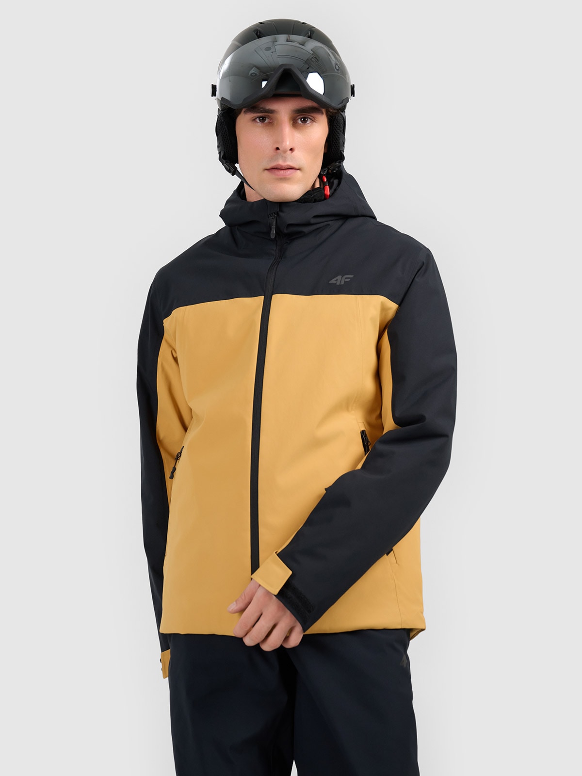 Vyriška slidinėjimo striukė 5000 membrana - oranžinė