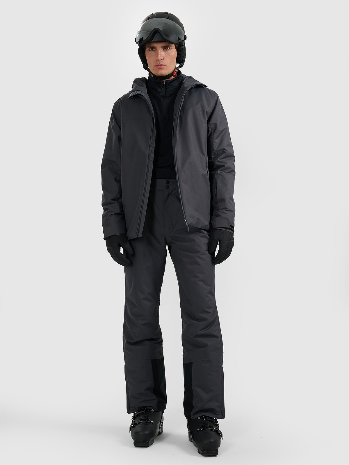 Vyriška slidinėjimo striukė 5000 membrana - pilka