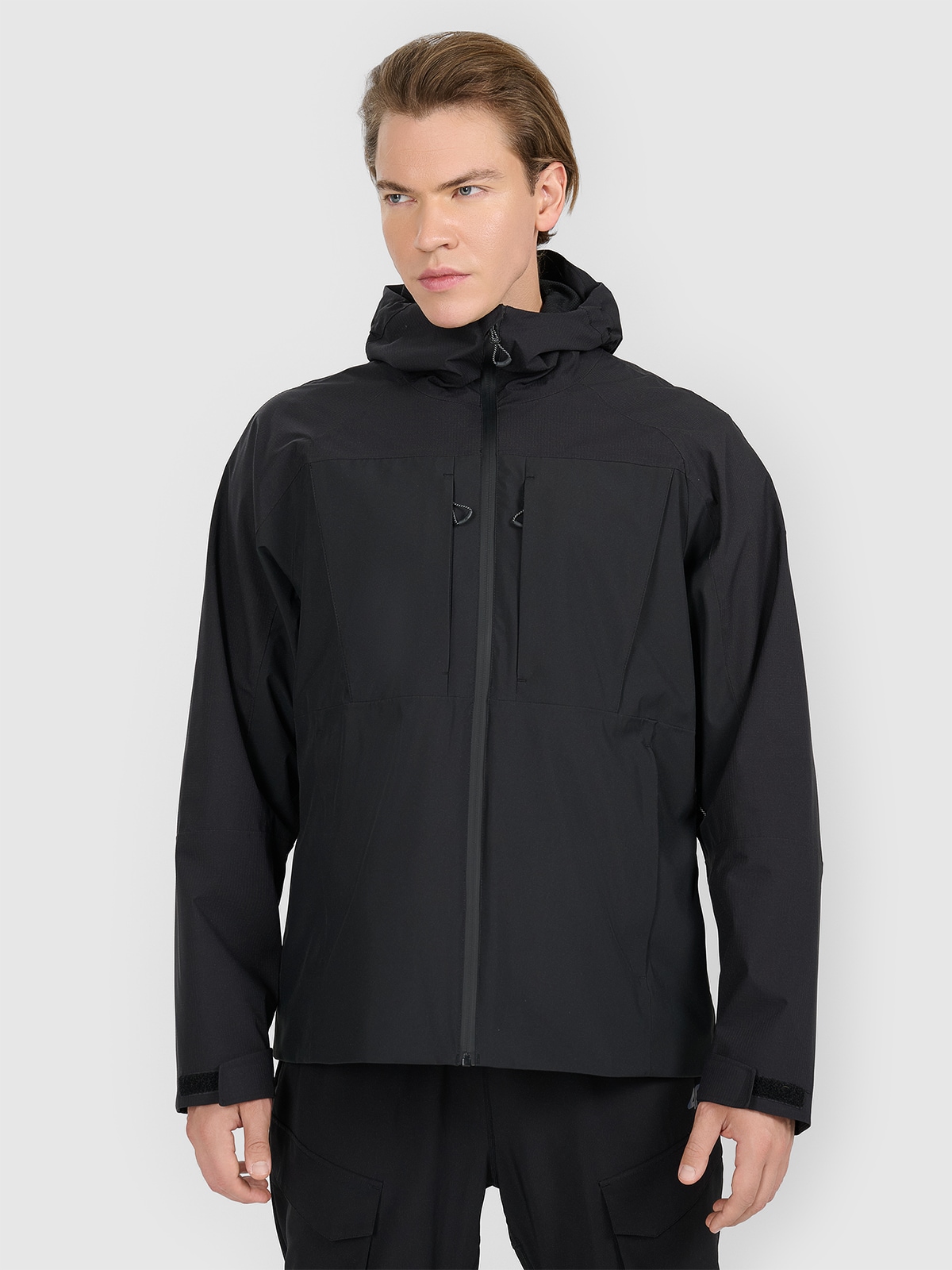 Vyriška žygio striukė 10000 membrana - juoda