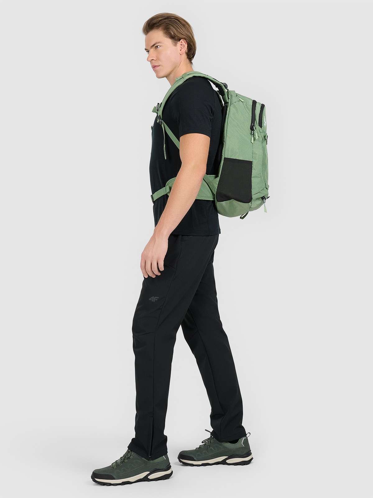 Vyriškos žygio kelnės 5000 membrana - juodos