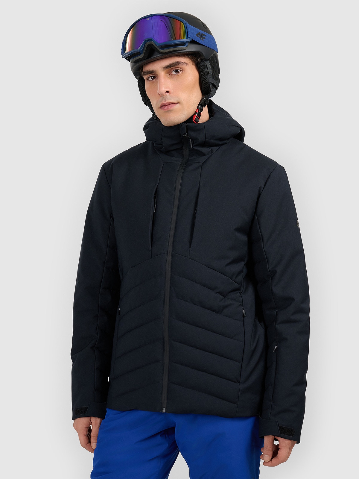 Vyriška slidinėjimo striukė 10000 membrana - juoda