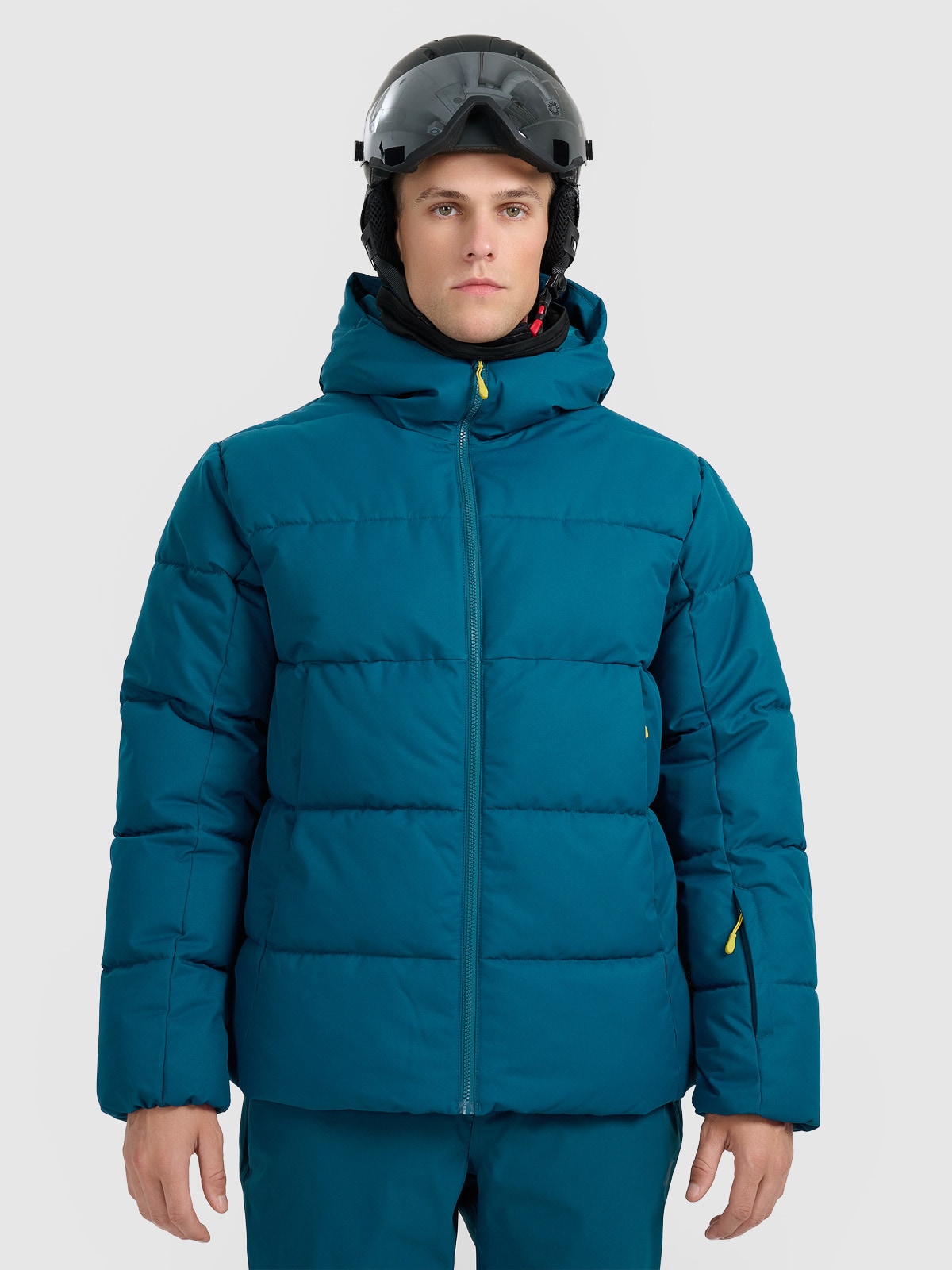 Vyriška slidinėjimo striukė 5000 membrana - tamsiai mėlyna