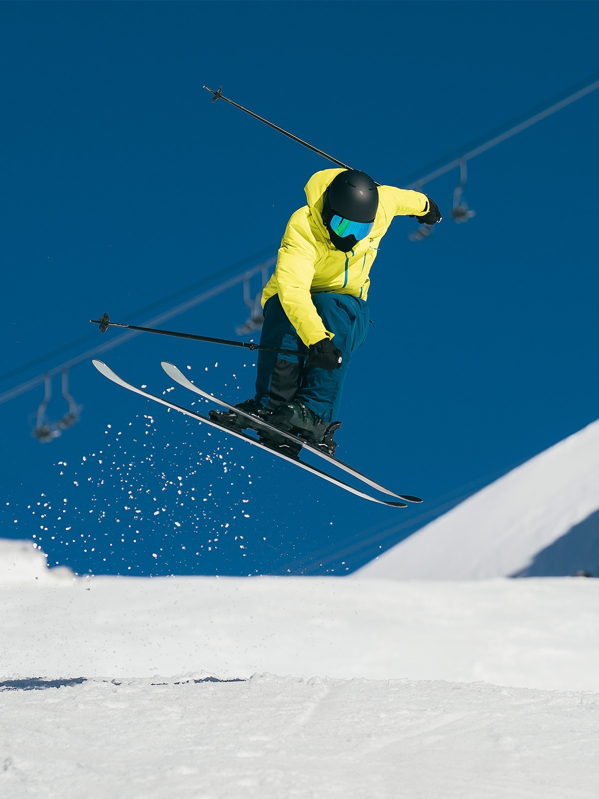 Vyriška slidinėjimo striukė 10000 membrana - žalia