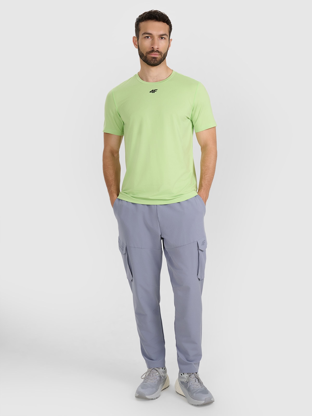 **Vyriškos greitai džiūstančios treniruočių kelnės - mėlynos