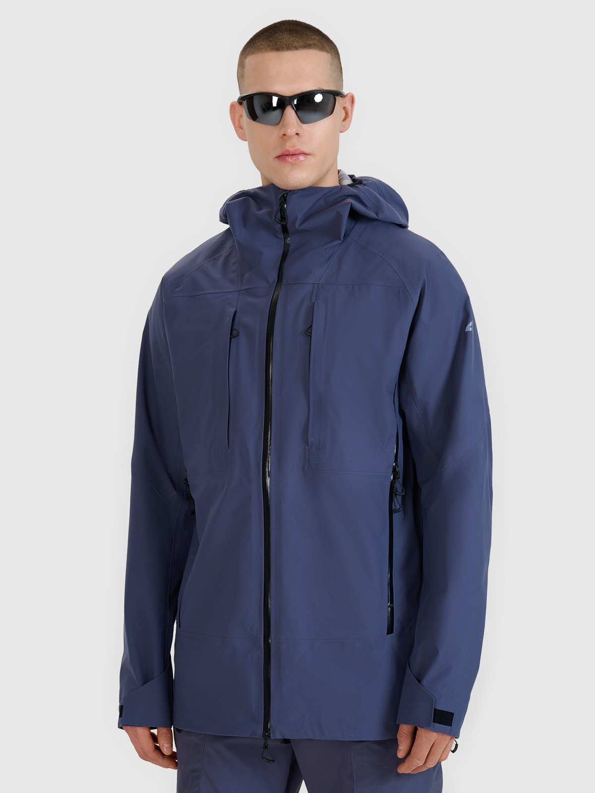 Vyriška žygio striukė 20000 membrana - pilka