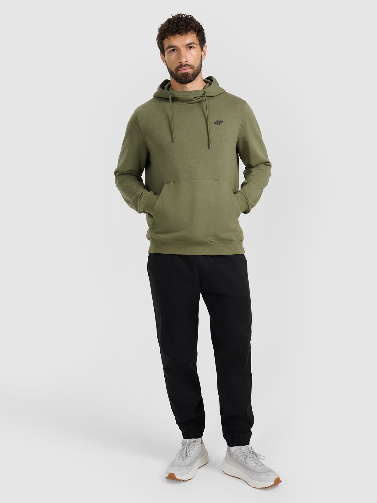 Vyriškos sportinės jogger kelnės - juodos