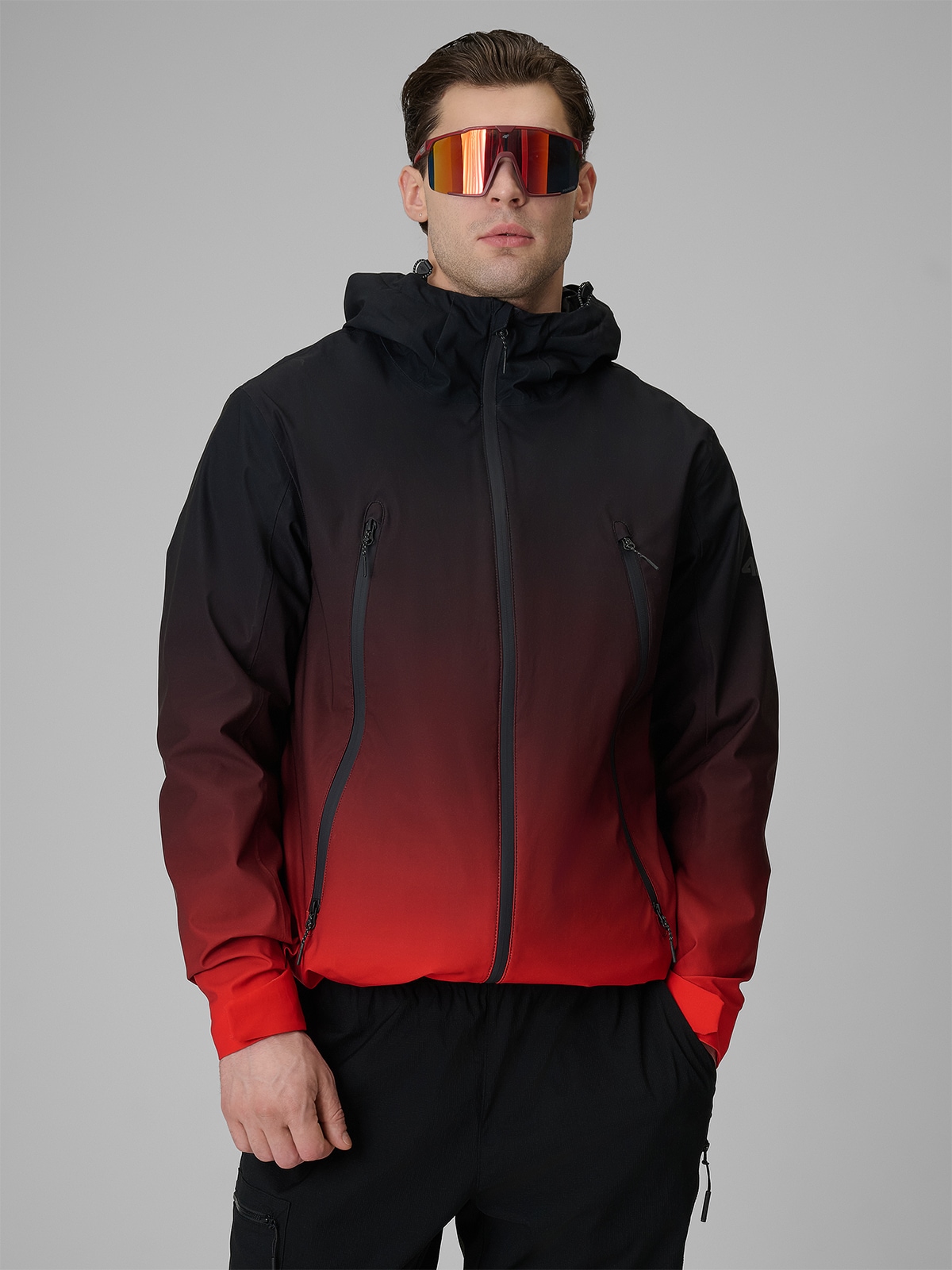 Vyriška pereinamojo laikotarpio striukė 5000 membrana - raudona