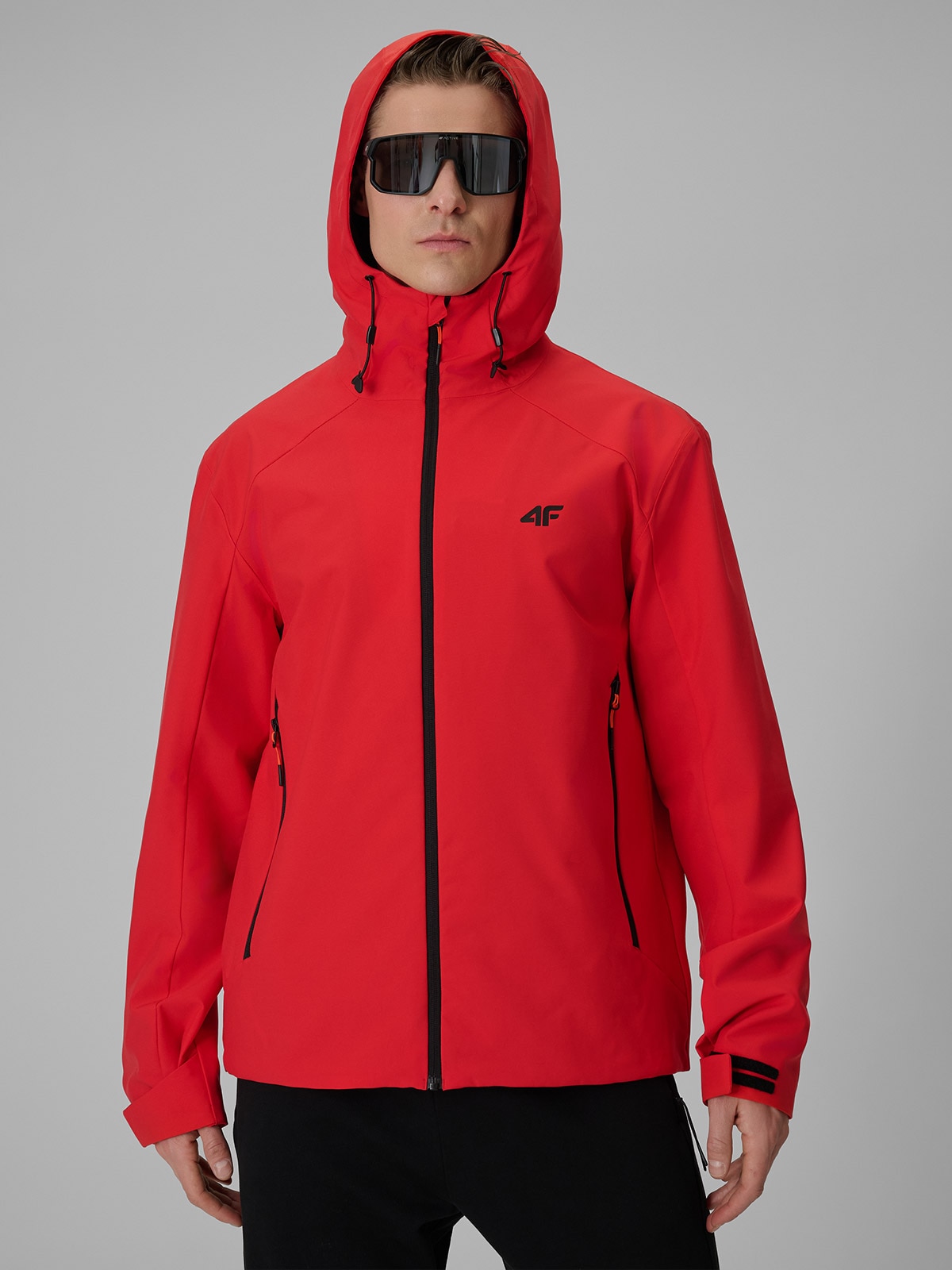 Vyriška pereinamojo laikotarpio striukė 5000 membrana - raudona