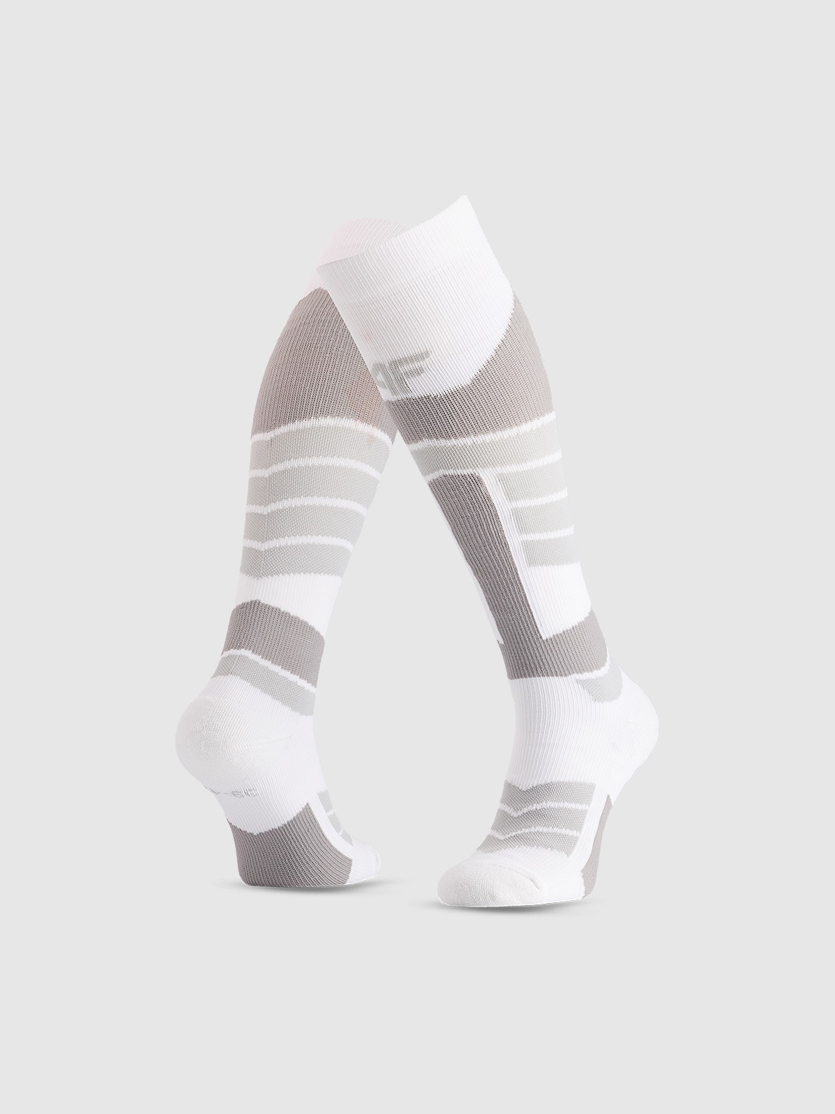Vyriškos slidinėjimo kojinės - baltos