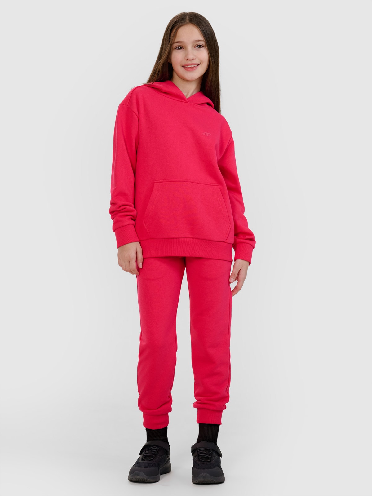 Sportinės jogger kelnės mergaitėms - rožinės