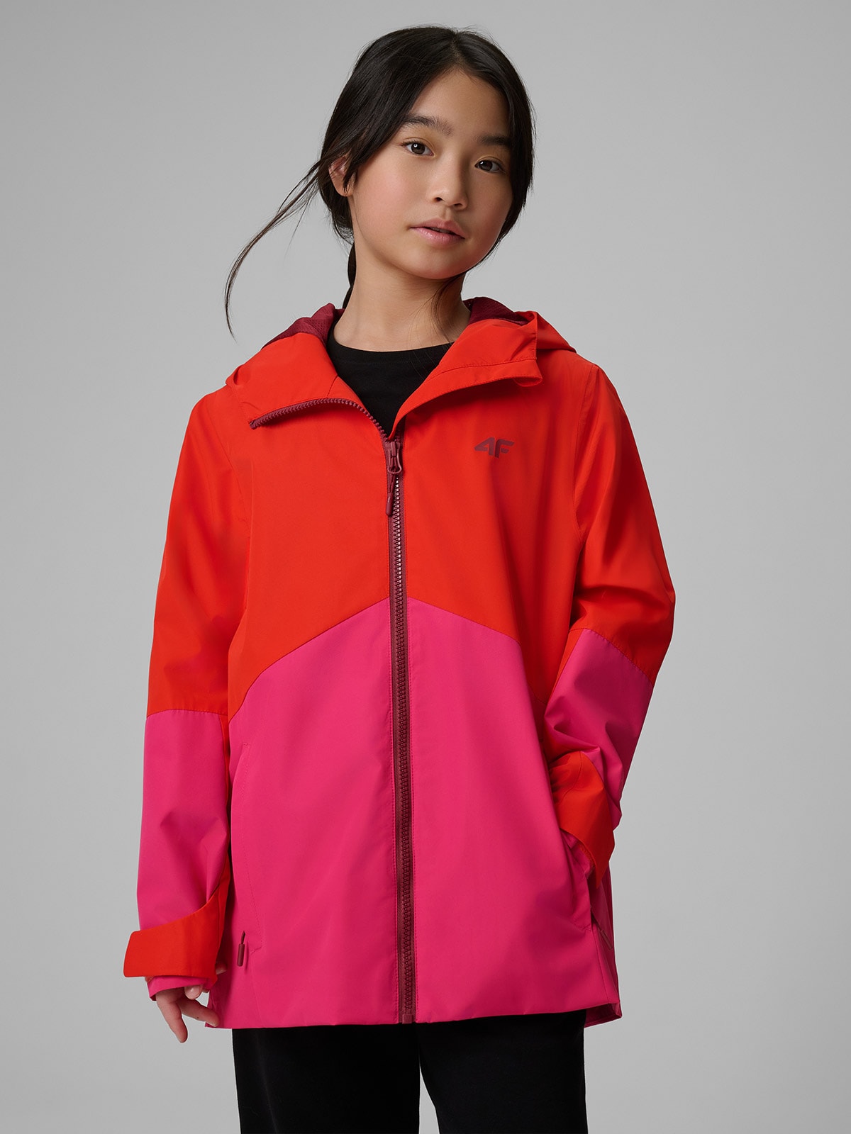 Striukė mergaitėms 5000 membrana - raudona