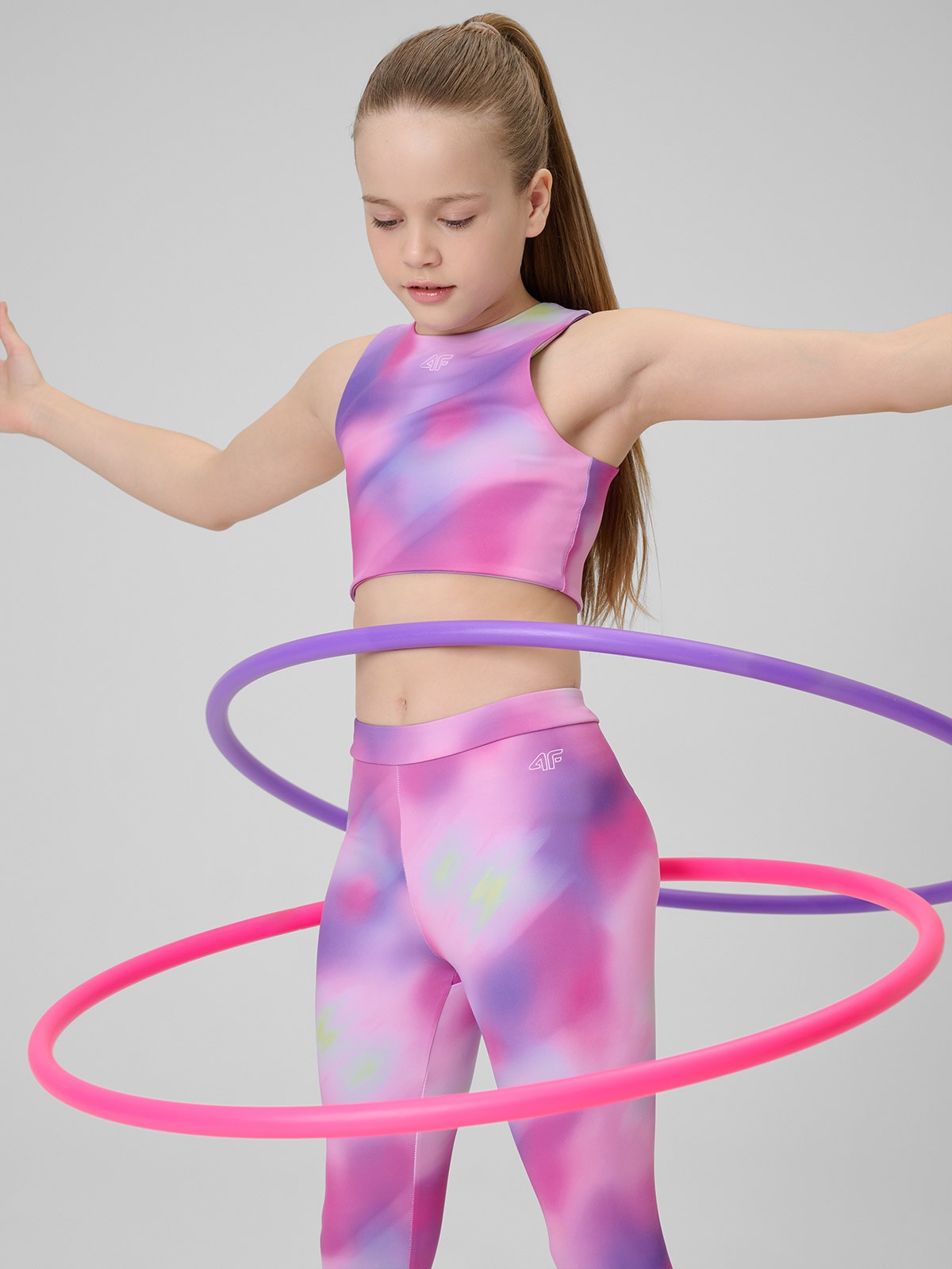 Sportinė liemenėlė mergaitėms - daugiaspalvė