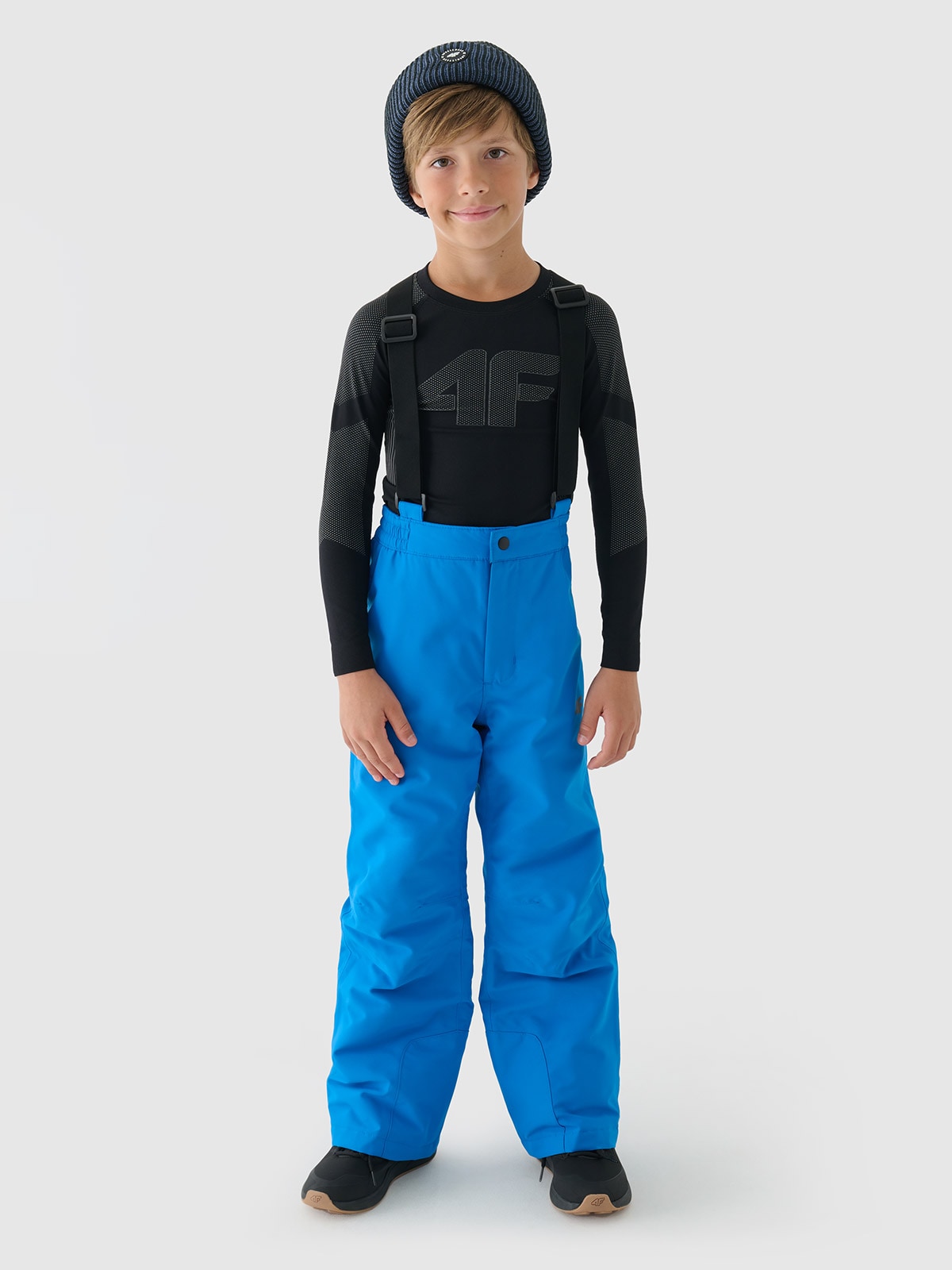 Slidinėjimo kelnės berniukams 5000 membrana - mėlynos