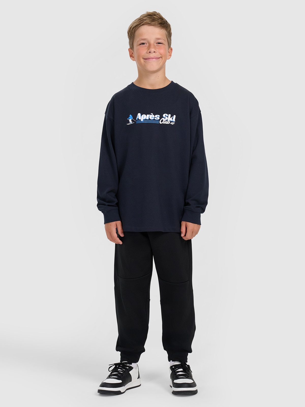 Sportinės jogger kelnės berniukams - juodos